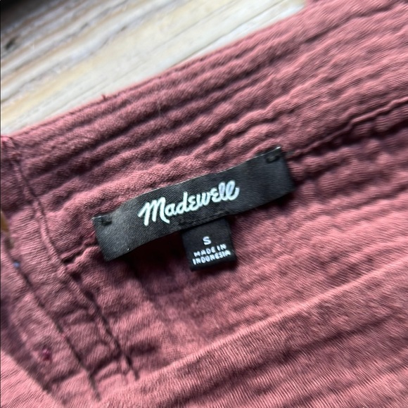 Madewell Lightspun Square Neck Top - Picture 2 of 7